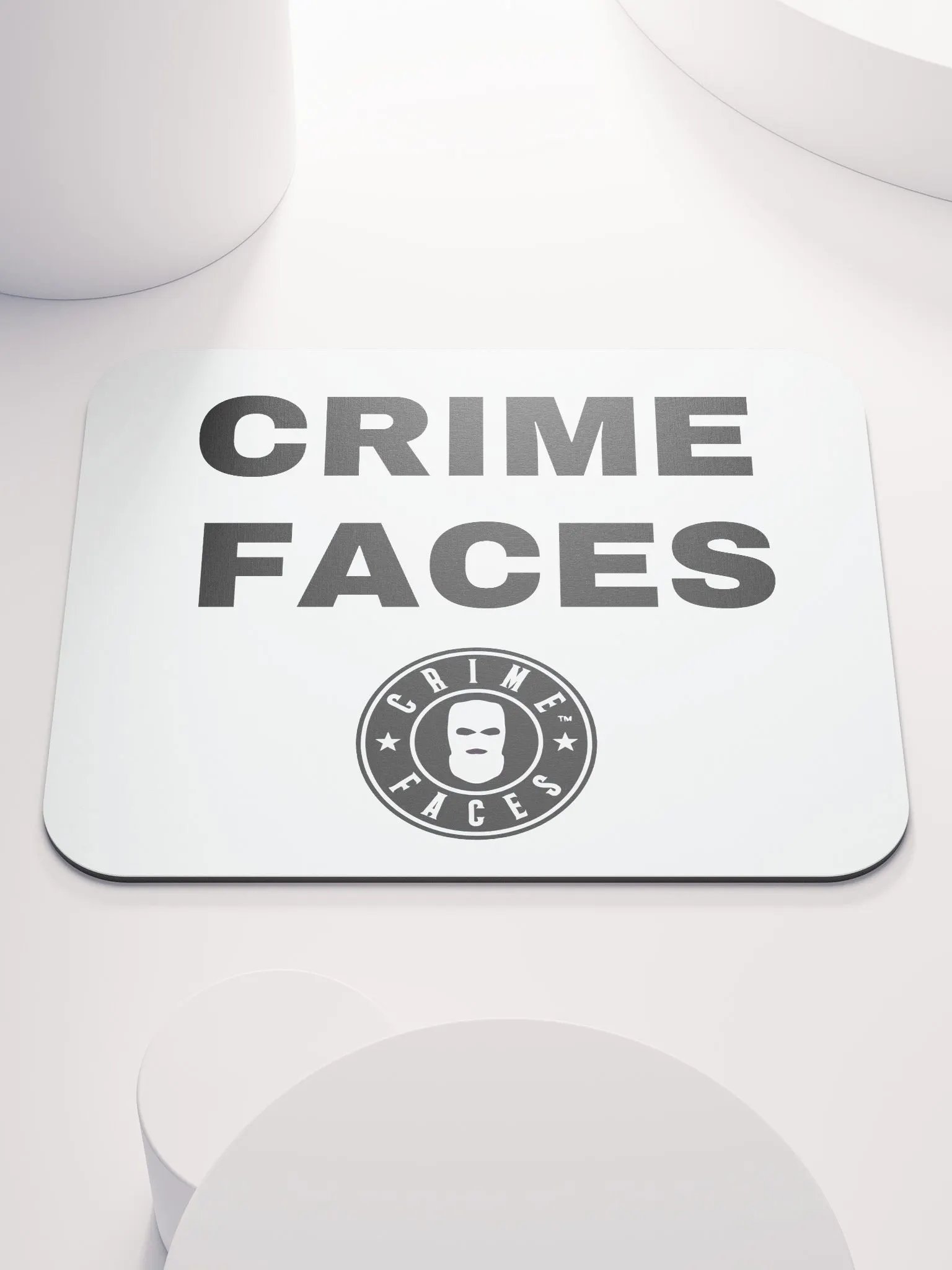 Crimefaces Mousepad product image (1)