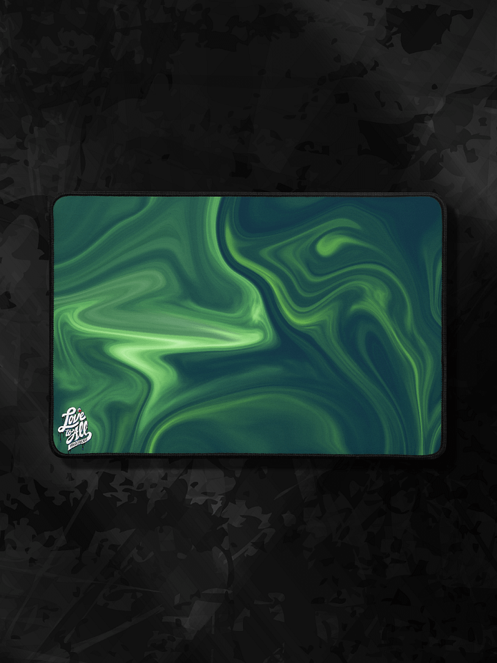 L2A Emerald Swirl Deskmat product image (1)