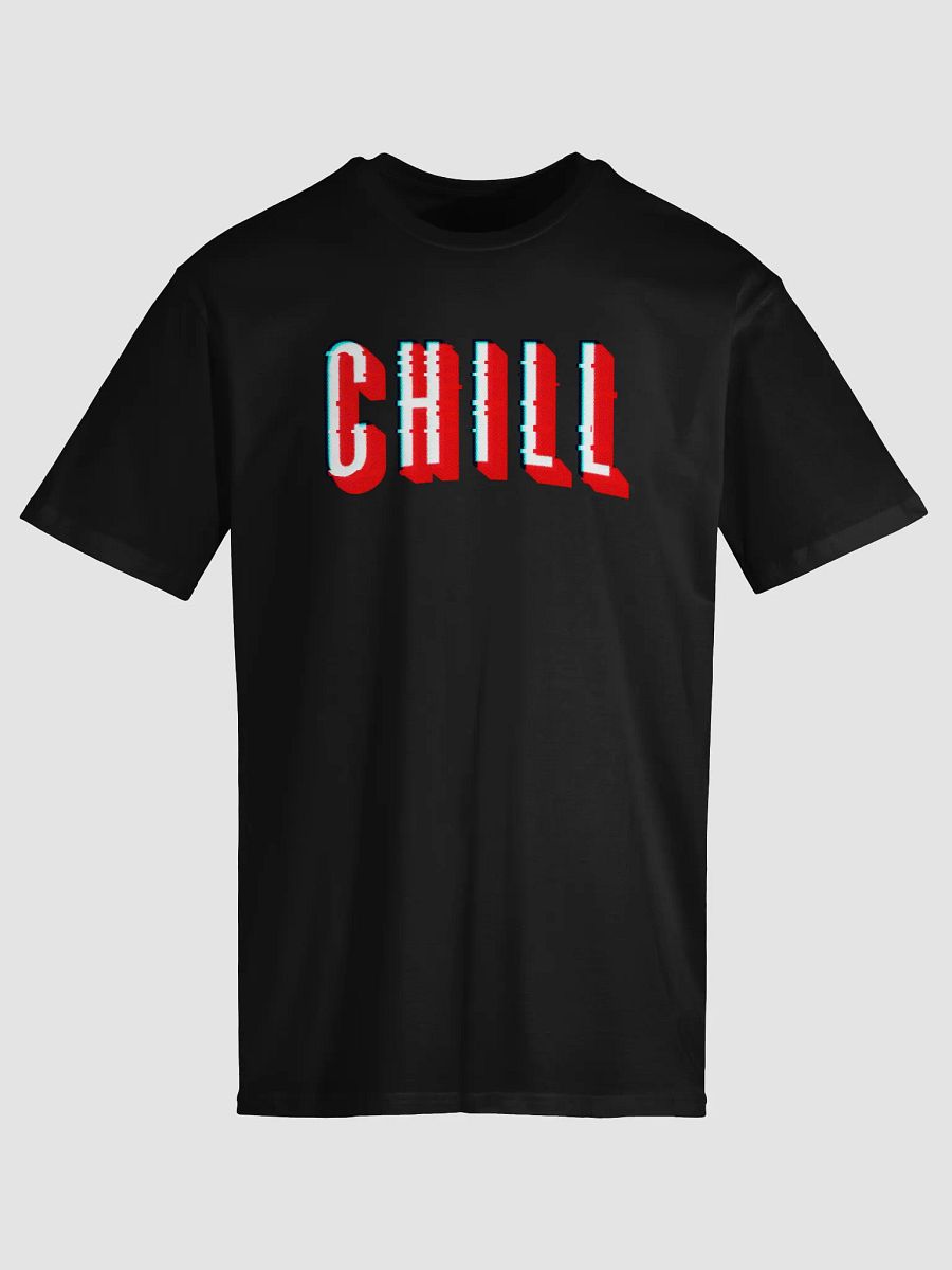 ... and Chill "retro glitched" tee product image (5)