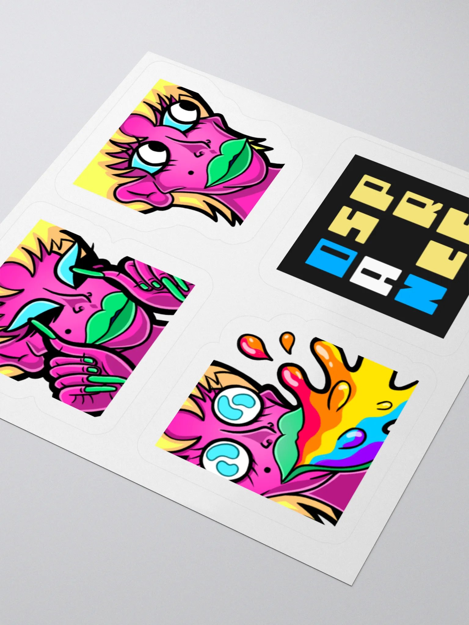 Ralph Emote Sticker Sheet product image (9)