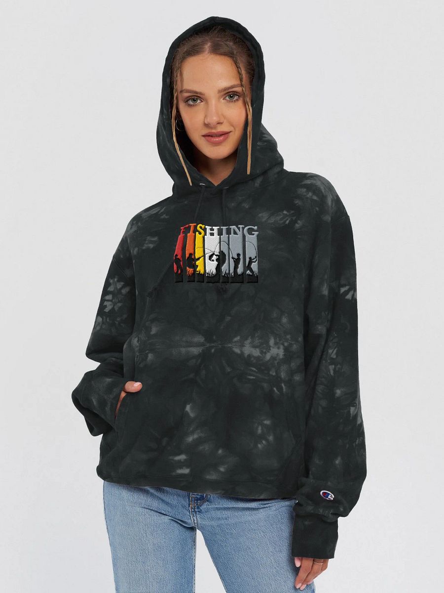 Fishing Spirit Tie-Dye Hoodie product image (5)