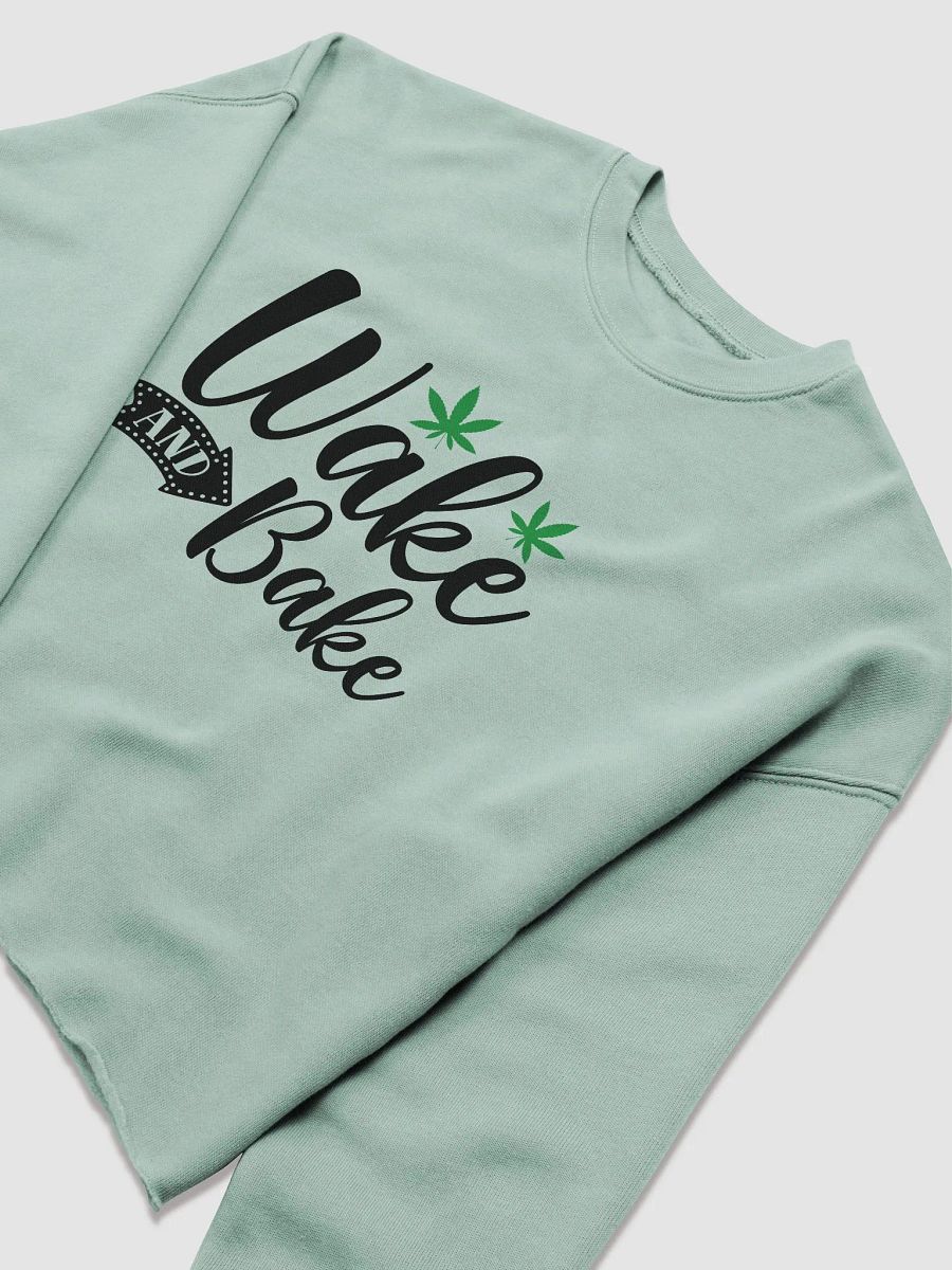 'Wake & Bake' Crop Sweatshirt product image (8)