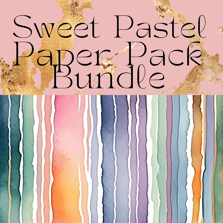 Sweet Pastel Paper Pack Bundle product image (1)
