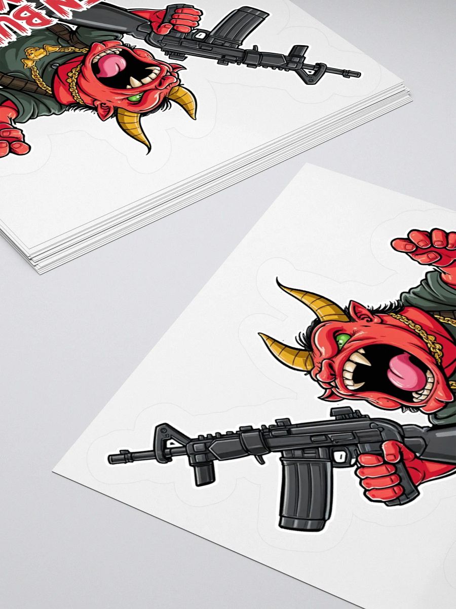 Bitten Bullet Mafia - AK-40 Devil Sticker product image (11)