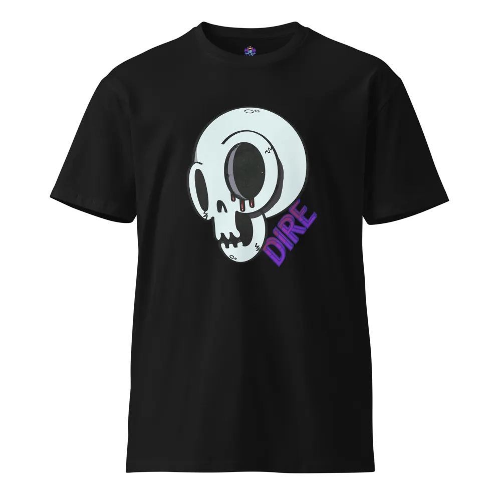DIRE Cartoon Skull Unisex Tee product image (1)
