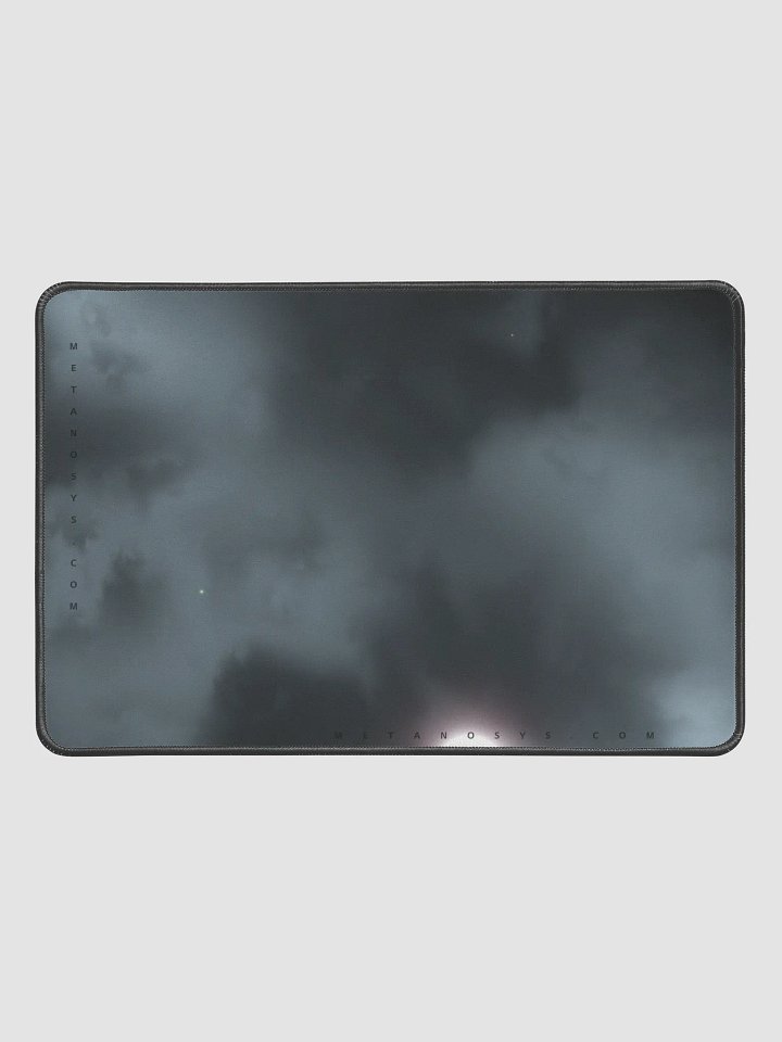 Gray Sky Desk Mat 12x18 product image (1)