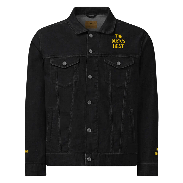 Quirky Yellow Denim Jacket - THE DUCK'S NEST product image (2)