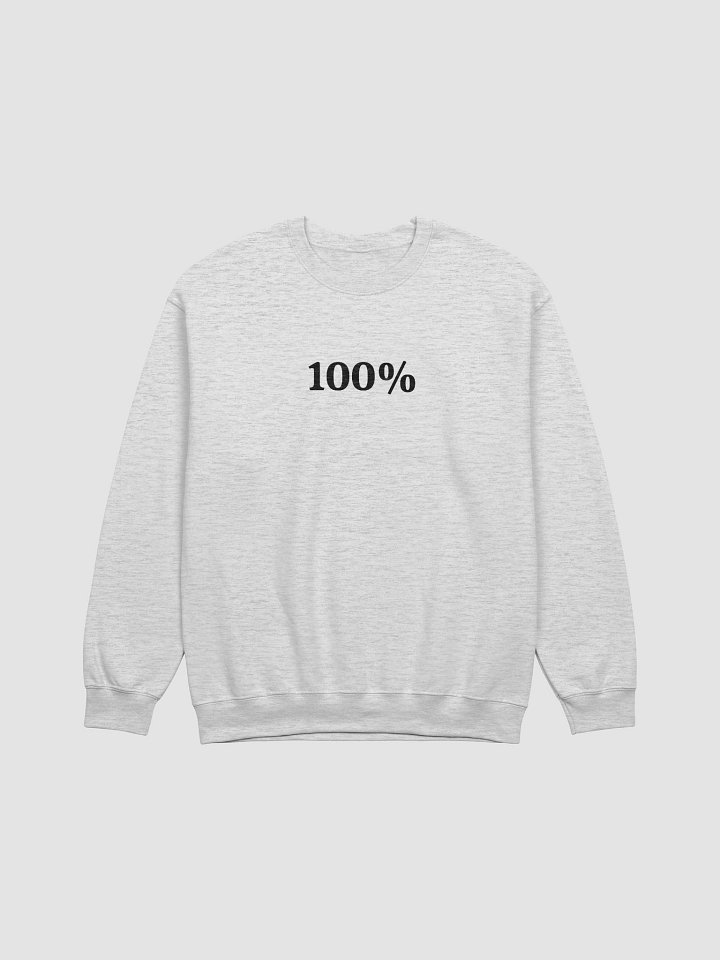 “100%” My Vibe Crewneck Sweatshirt product image (2)