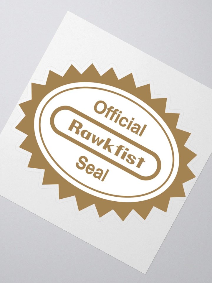 Rawkfist Seal of Approval product image (4)