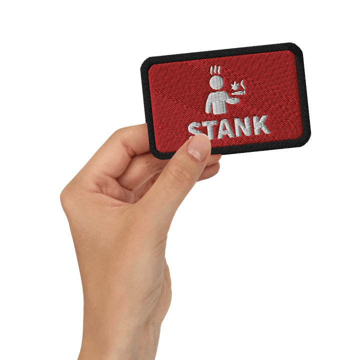 STANK FARM [RED LABEL] Warning Patch product image (2)