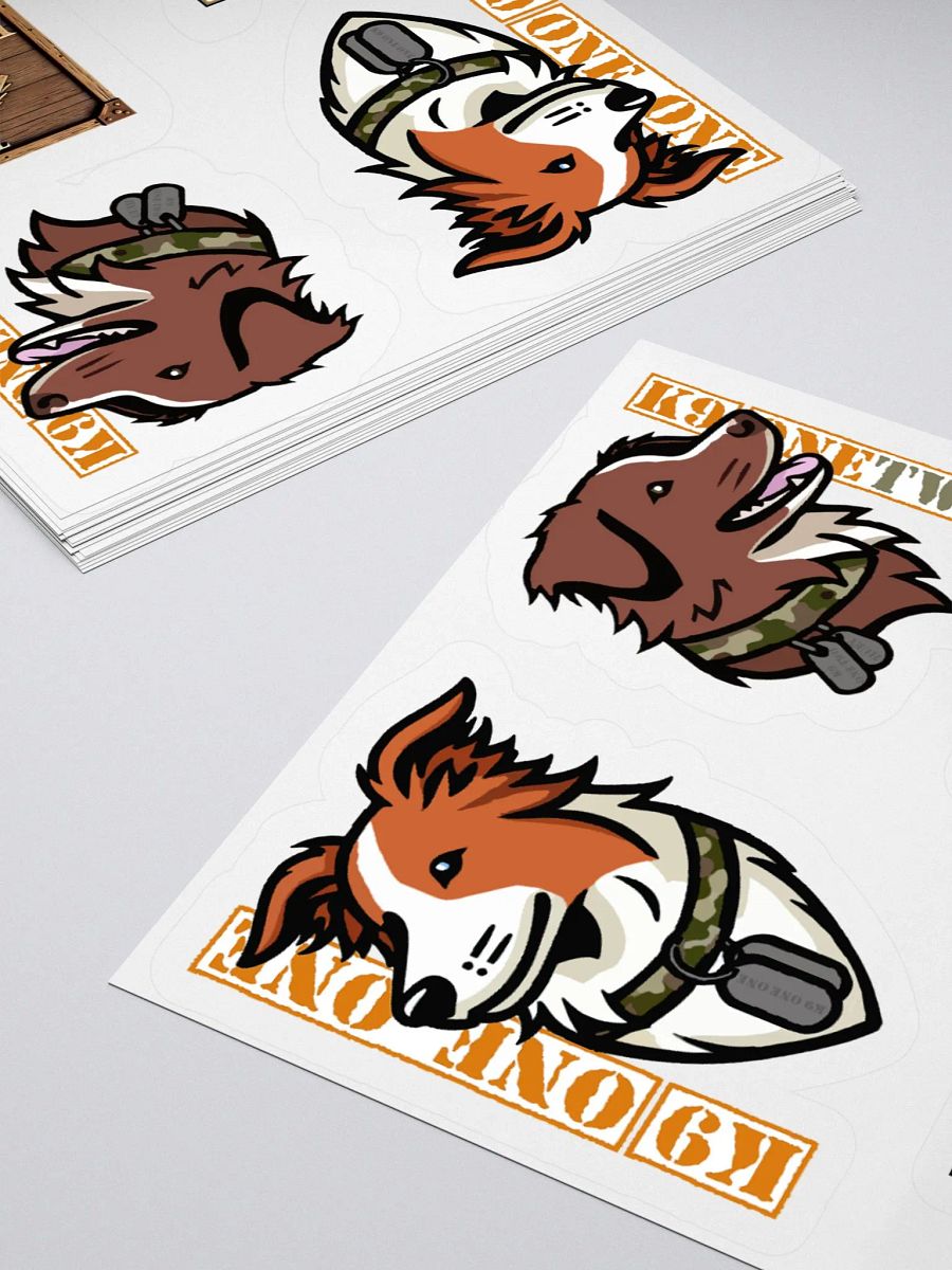 K9 One/Two and Podcast Sticker Set product image (12)