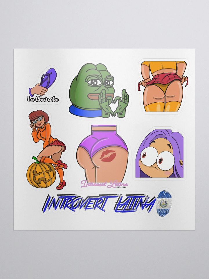 Introvert Latina Favorite Stickers product image (1)