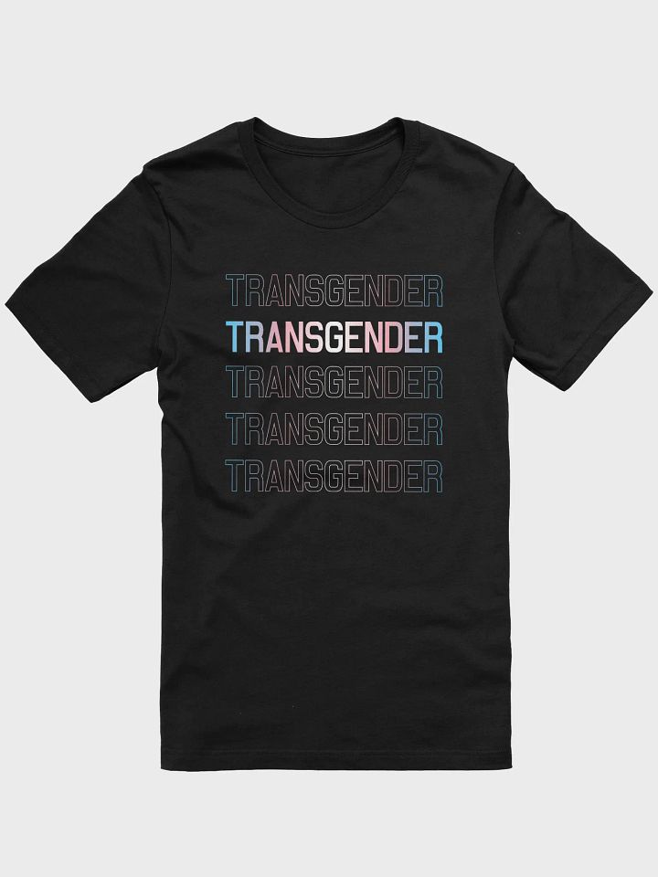 Trans Outline T-Shirt product image (1)