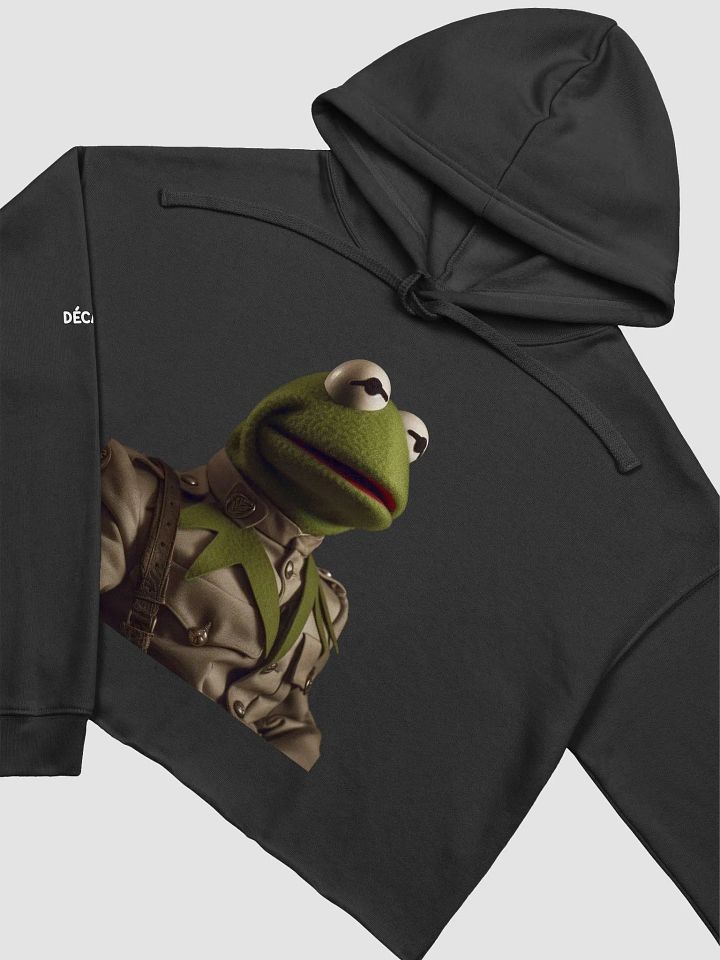 CROP HOODIE - KERMIT - DÉCALISS - LIMITED product image (1)