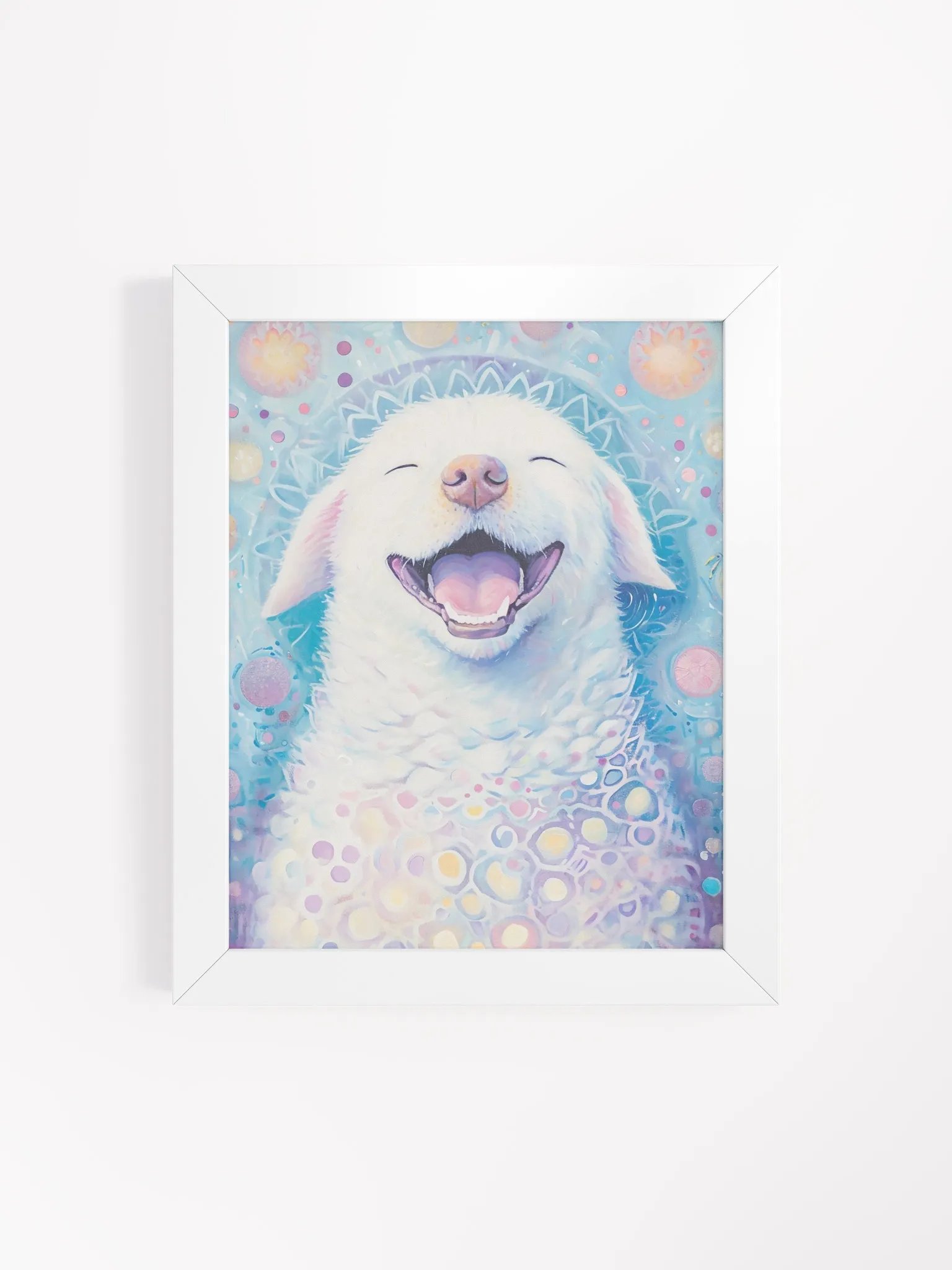 Blissful Pup Framed Matte Poster product image (4)