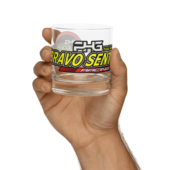 BRAVO SENTINELS Racing Rocks Glass product image (2)