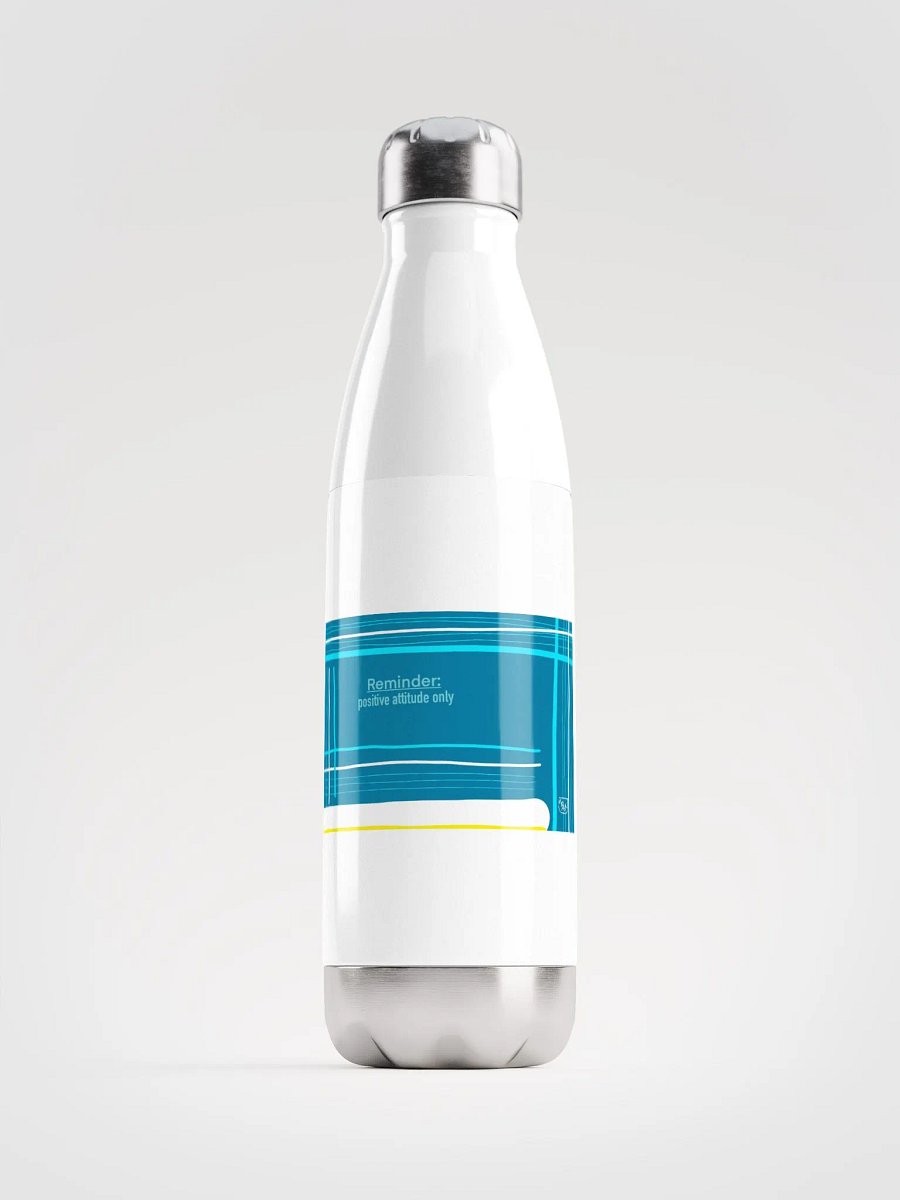 Water bottle (positive attitude) product image (1)