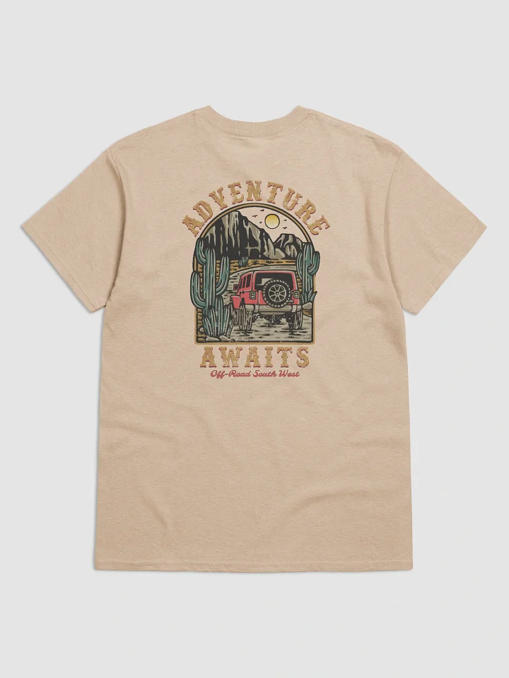 Adventure Awaits OFF-ROAD SOUTHWEST! 4x4 Overland T-Shirt Mojo Adventures Las Vegas Arizona California Nevada Mojave Sonoran Desert Explore product image (1)