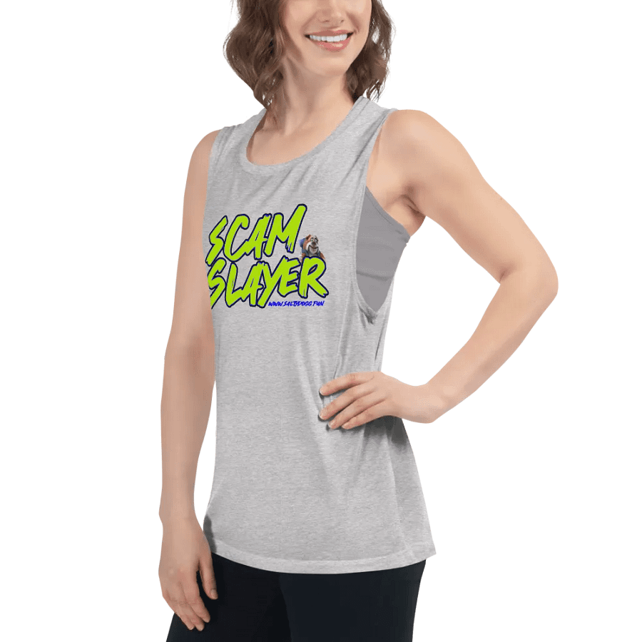 Scam Slayer Ladies Tank product image (9)