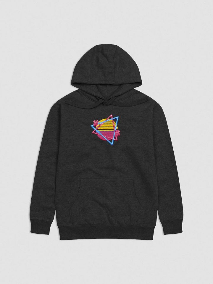 Neon Sunset Hoodie (Embroidered) product image (1)