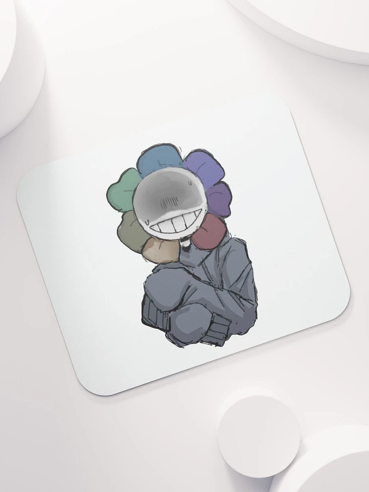 Stressed Flower Mouse Pad product image (1)