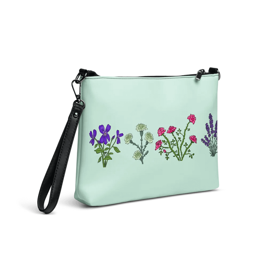 Floral Flag Art Print Pouch product image (4)