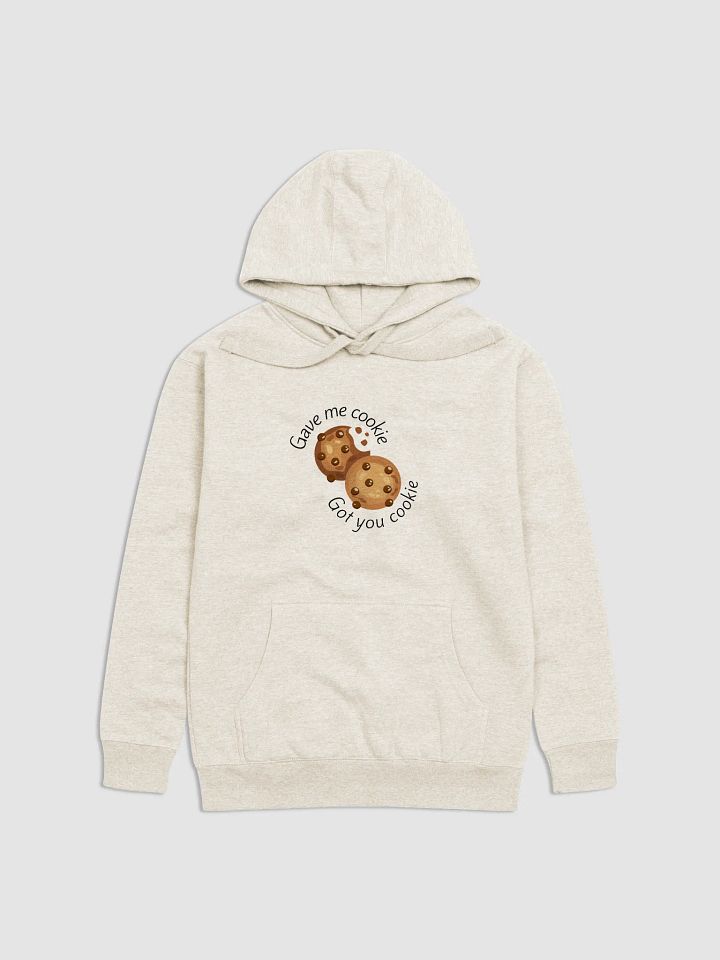 New Girl Cookie Quote Hoodie – Unisex Fleece Pullover for Nick & Schmidt Fans product image (1)