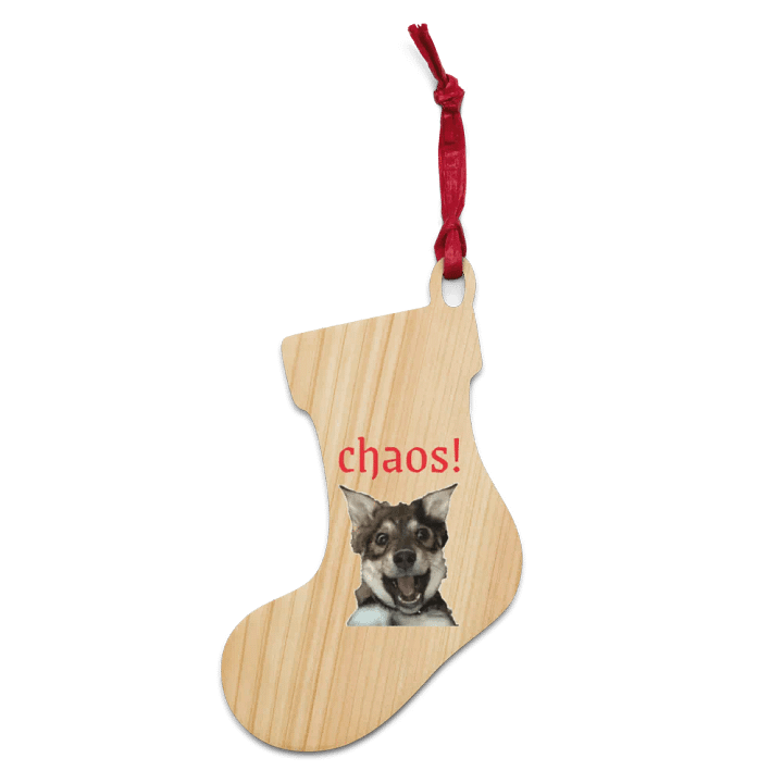 Wood Chaos Coyote Ornament product image (5)