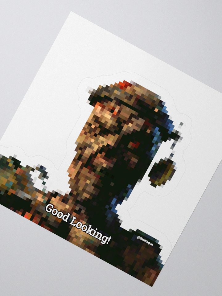 "Good Looking" Sticker product image (4)
