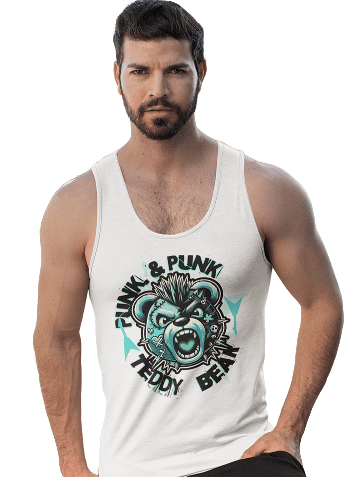 Bad Teddy | Jersey Tank by Bella+Canvas product image (1)