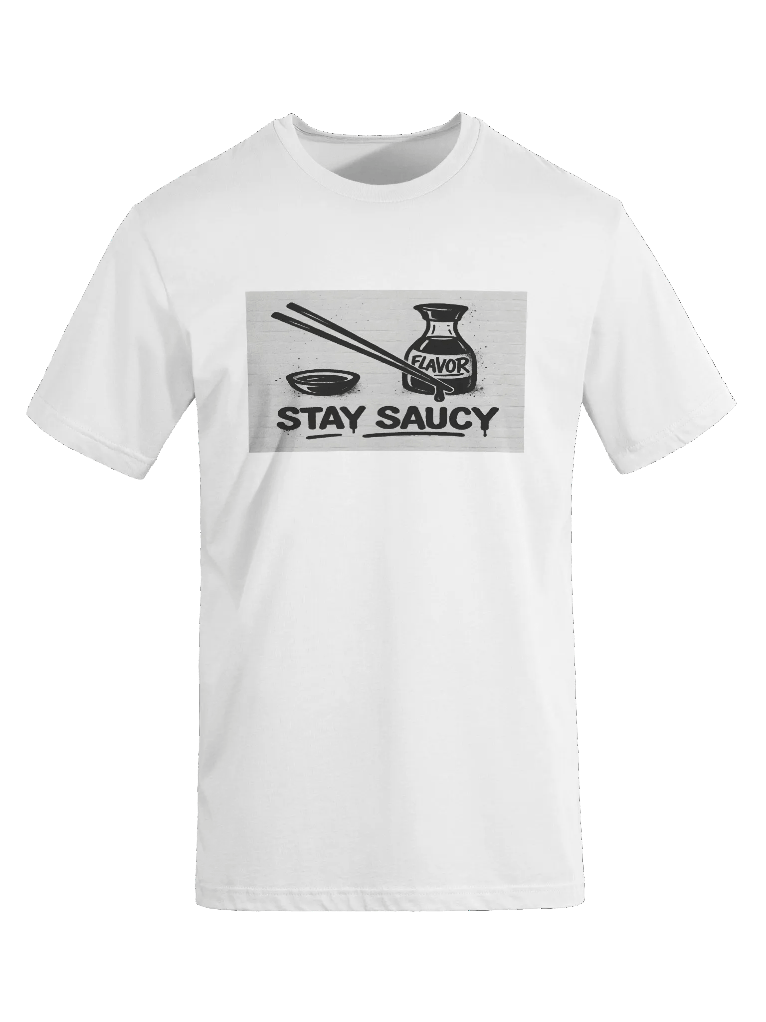 “Stay Saucy” — Flavor Statement Tee product image (6)