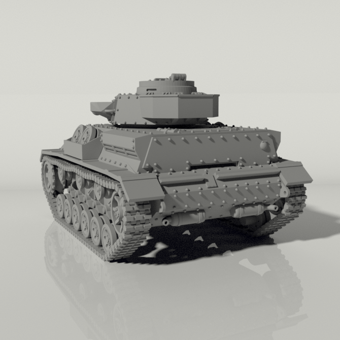 Grim StuG OR Grim Panzer IV Tank STLs product image (4)
