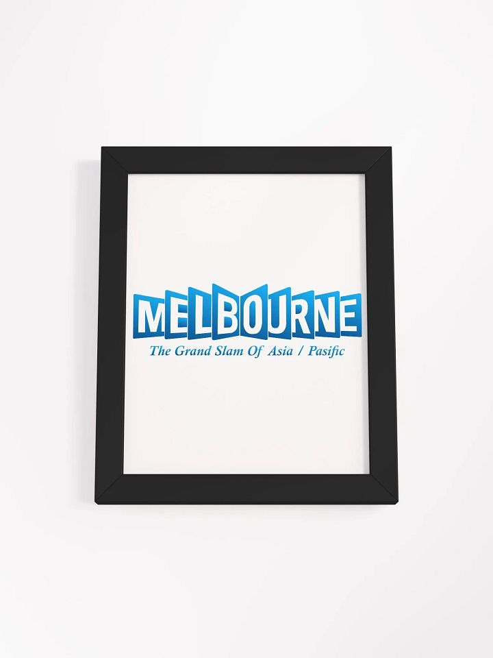Grand Slam Melbourne Framed Poster product image (26)