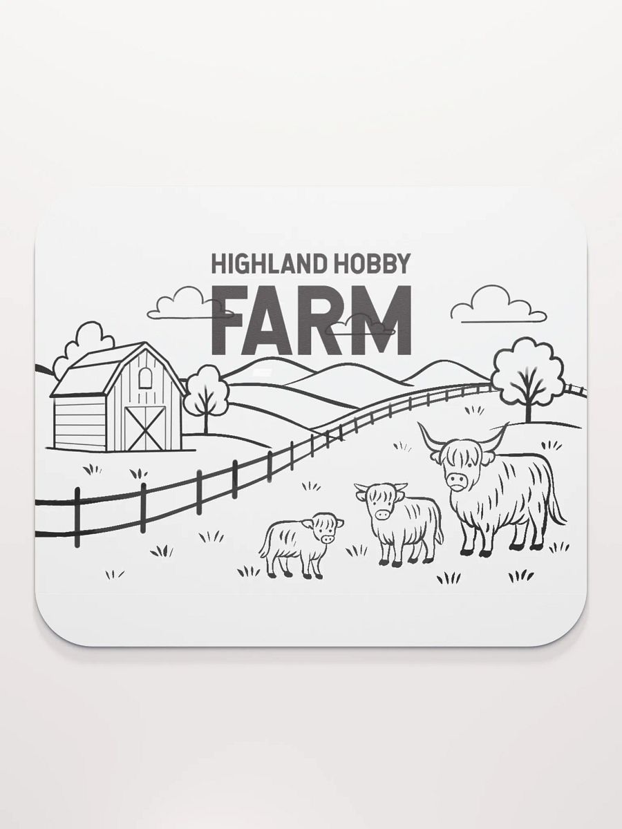Highland Hobby Farm Mouse Pad - Spring Time! product image (2)