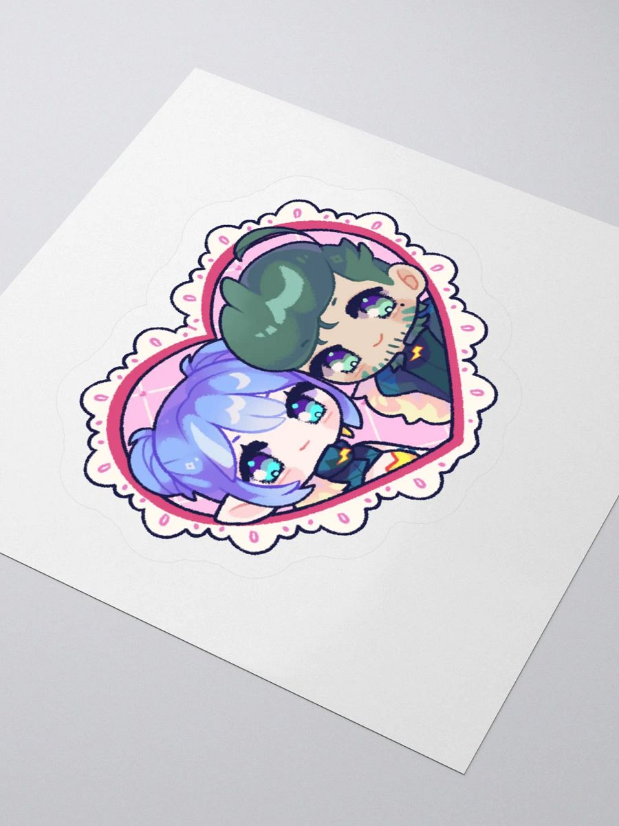 Valentines day Ondy and Squigg Sticker product image (3)