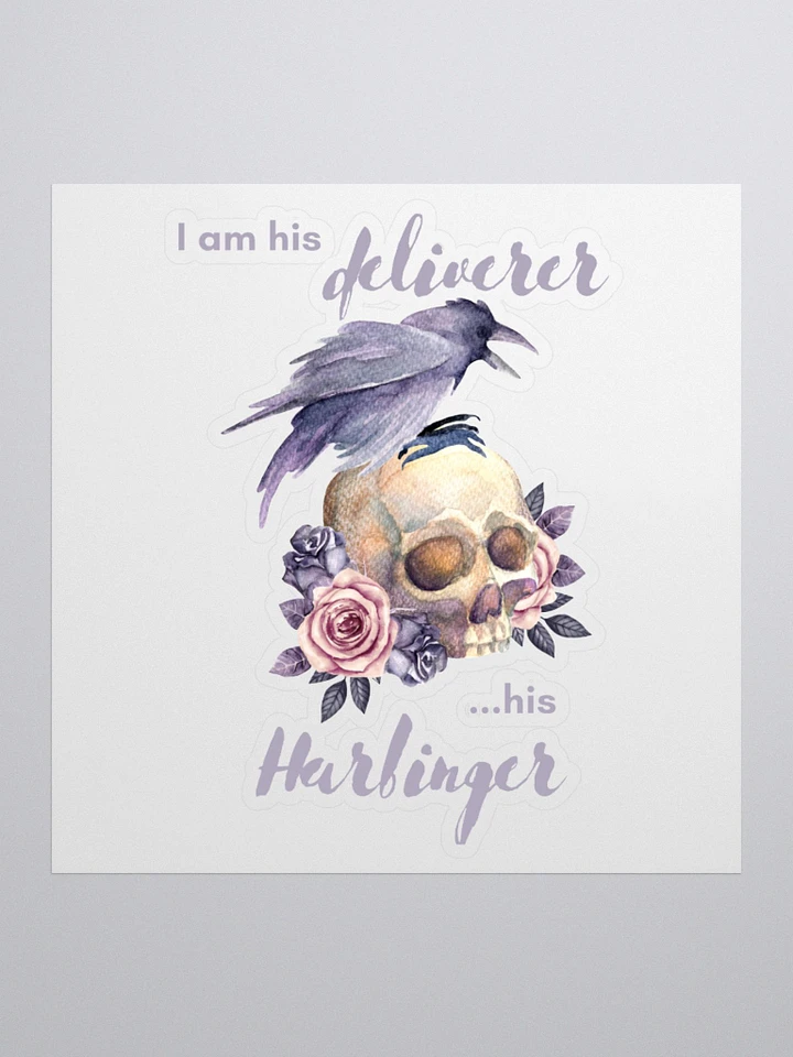 Between the Birches Indie Trilogy Harbinger Sticker product image (1)