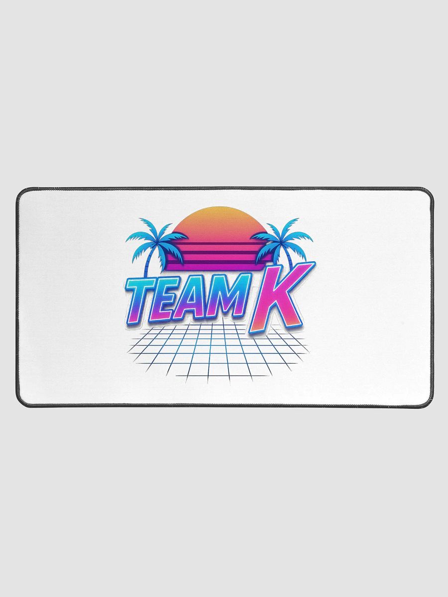 Team K 1980's Desk Mat 15.5" x 31.5" product image (1)