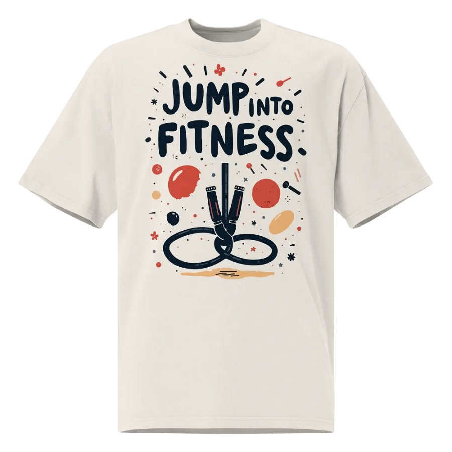 Jump into Fitness Oversized T-Shirt product image (1)