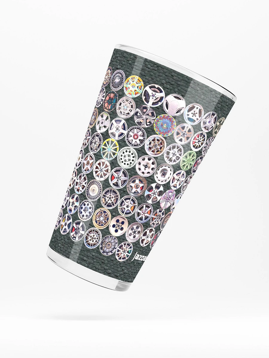 All the wheels - Pint Glass product image (5)