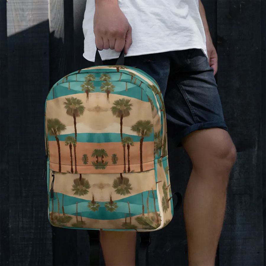 Infinite Palm Trees #3 - Backpack product image (10)