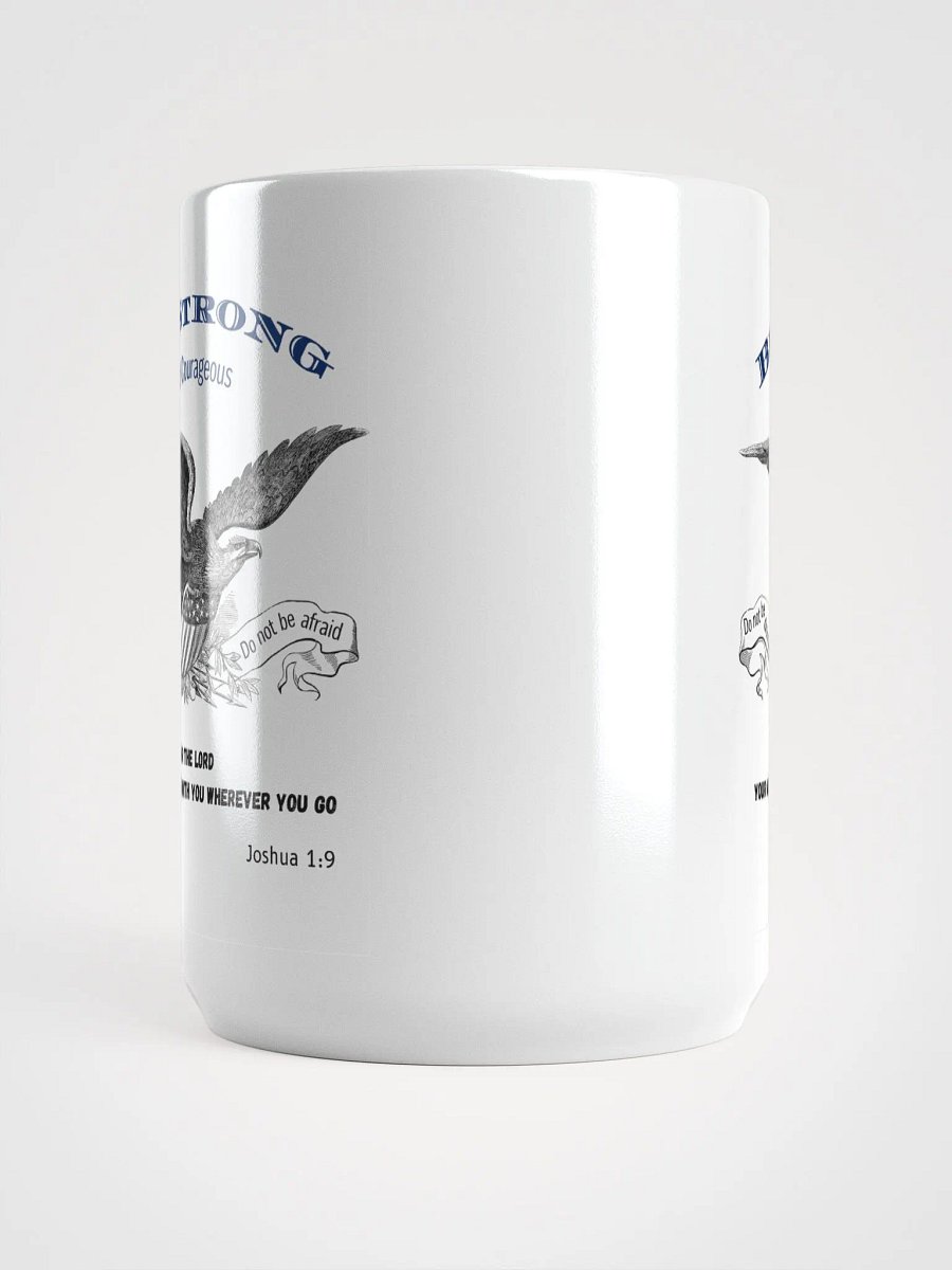 "Be Strong & Courageous" - Joshua 1:9 Bible Verse Mug product image (4)