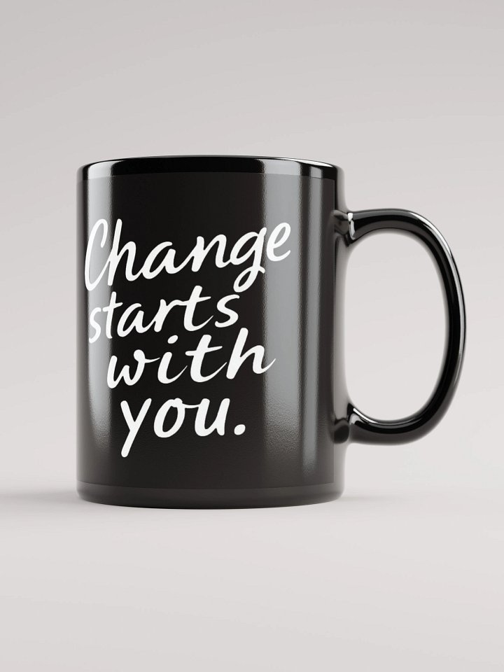 Transform Your Life and the Planet with Leonardo DiCaprio’s Powerful Message: Change Starts With You – Inspirational Mug for True Fans product image (1)