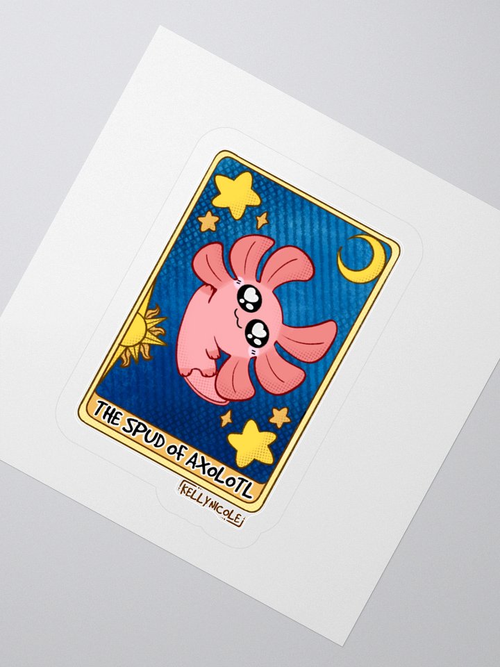 Spud Tarot Card Sticker product image (5)