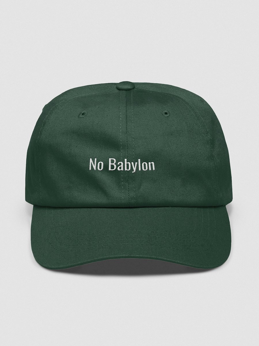 No Babylon Embroidered Cap product image (1)