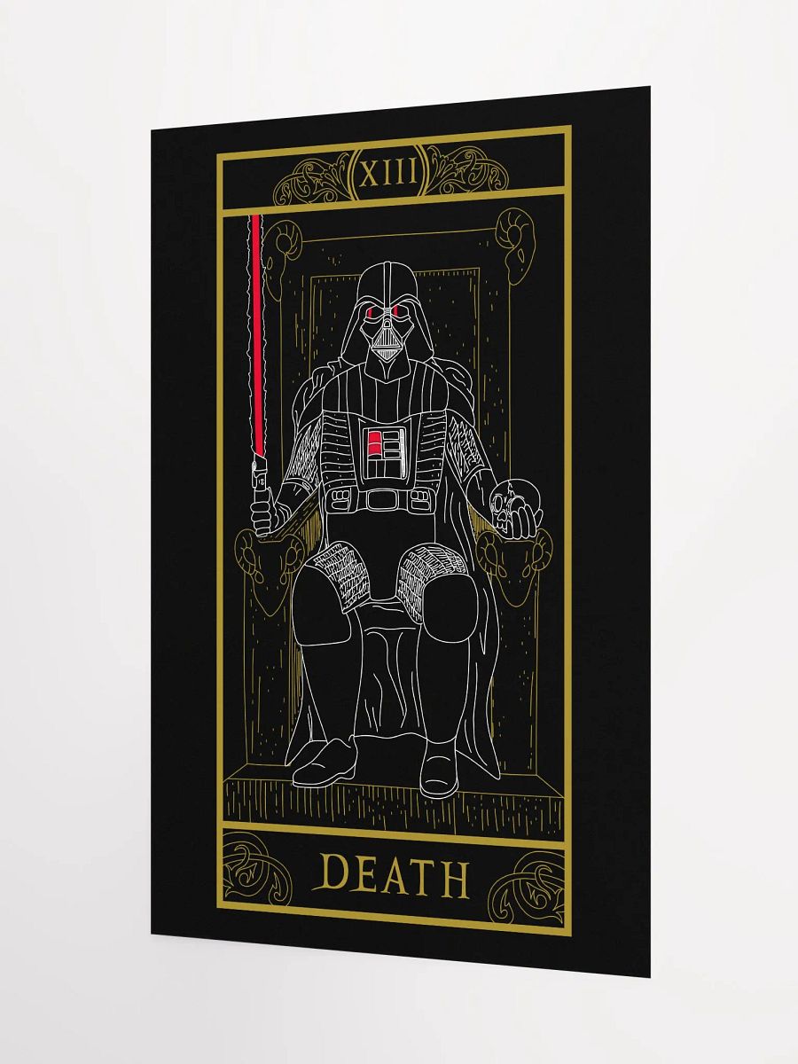 Star Death Tarot Card 12x18 Print product image (3)