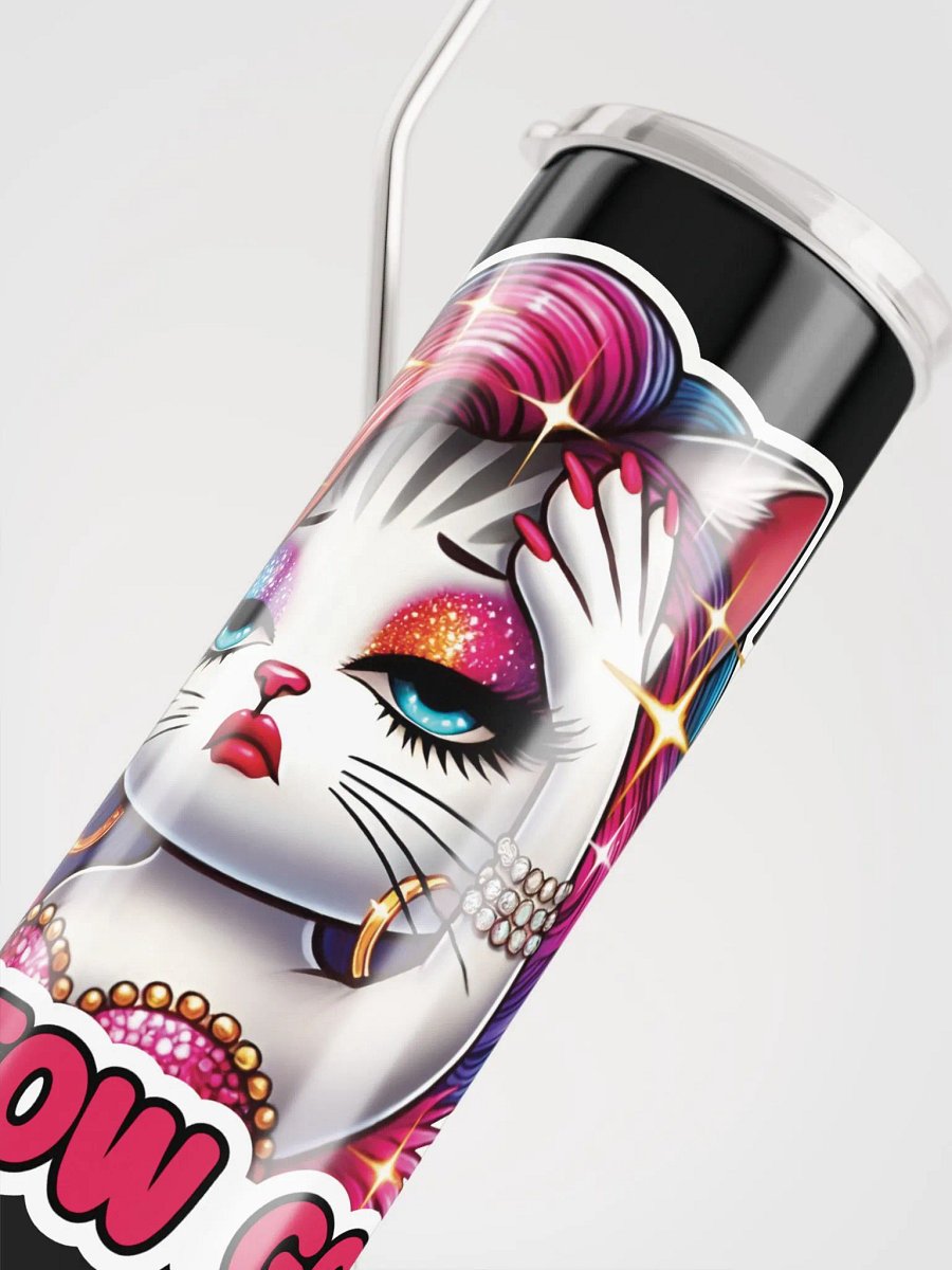 Oh Meow God! 20oz/600ml Slim Tumbler product image (8)