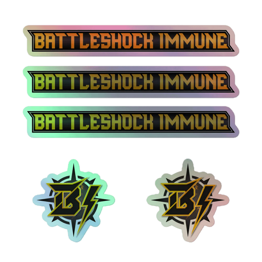 Battleshock Immune Sticker Sheet product image (1)