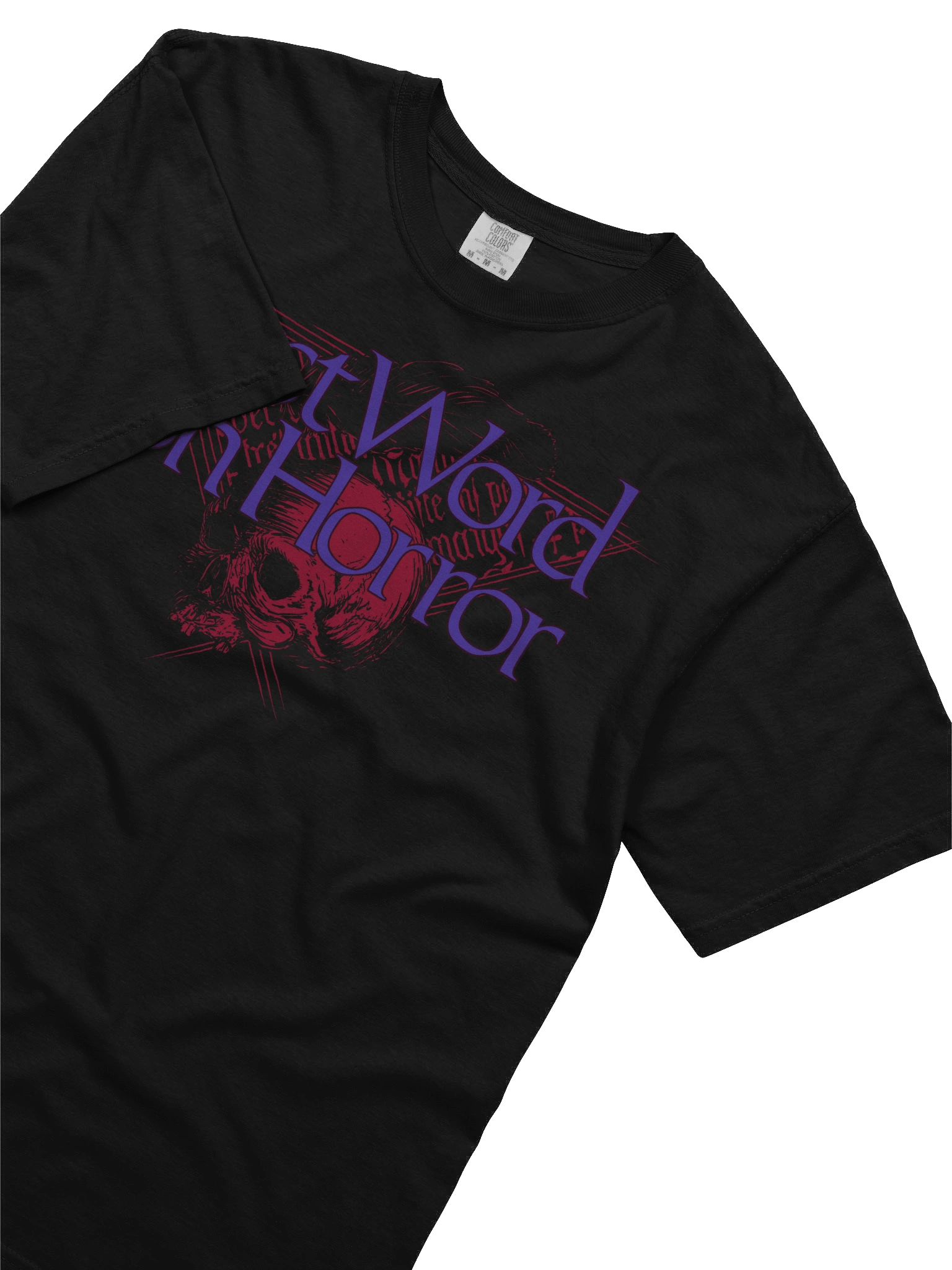 First Word On Horror Logo Tee - Purple product image (3)
