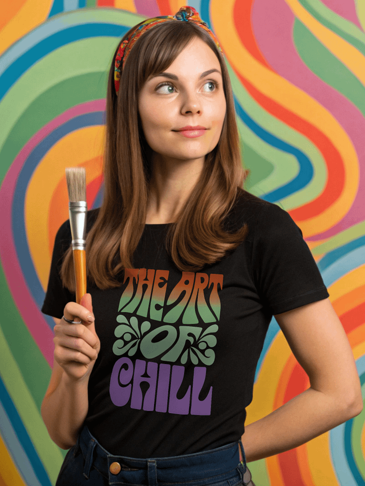 Chill Vibes Retro T-Shirt product image (1)