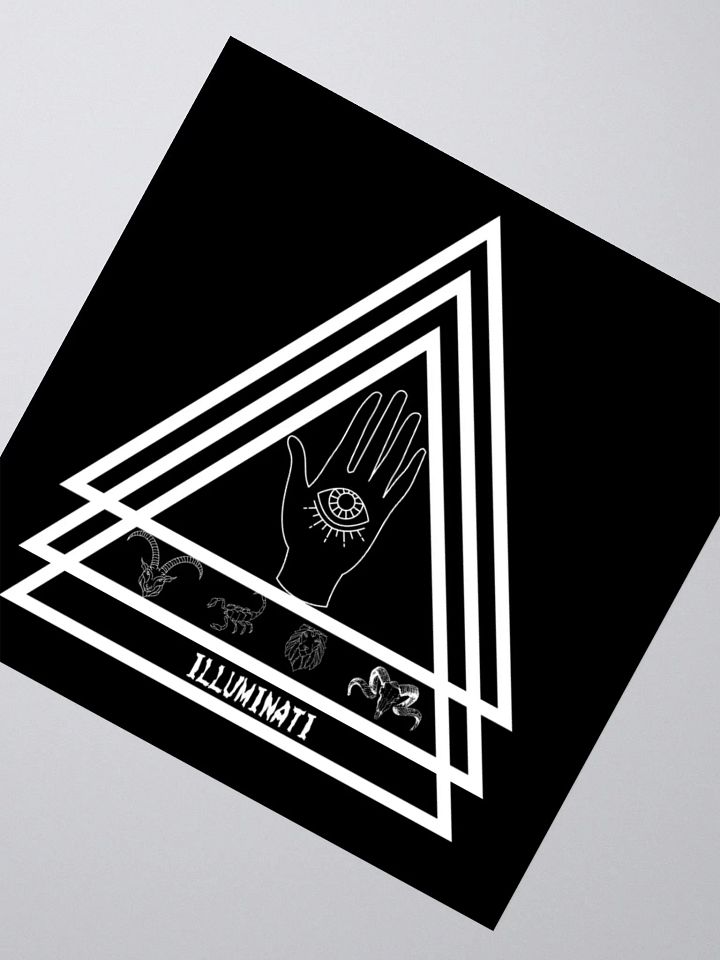 Illuminati Eye Kiss Cut Stickers product image (8)
